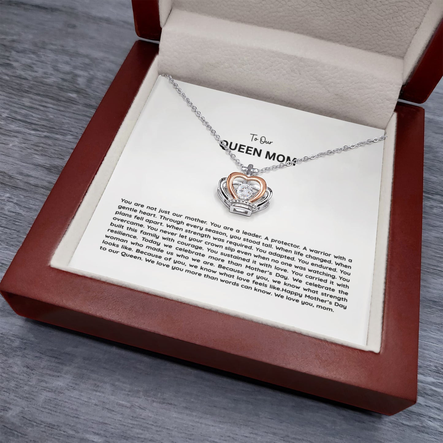 Queen Mom - Crown Necklace 7