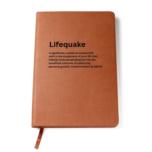 Lifequake - Vegan Leather Journal