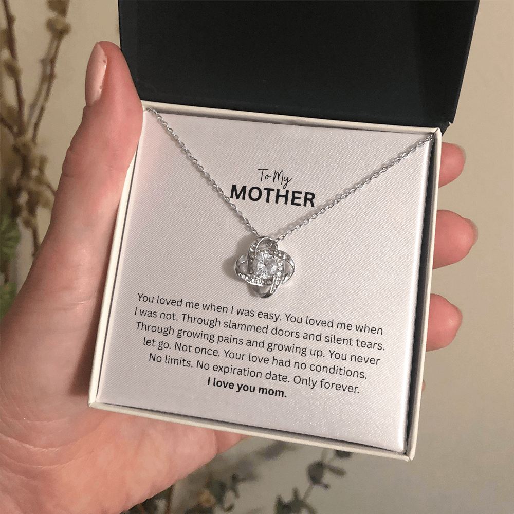 Love Knot Necklace – A Mother & Child Bond
