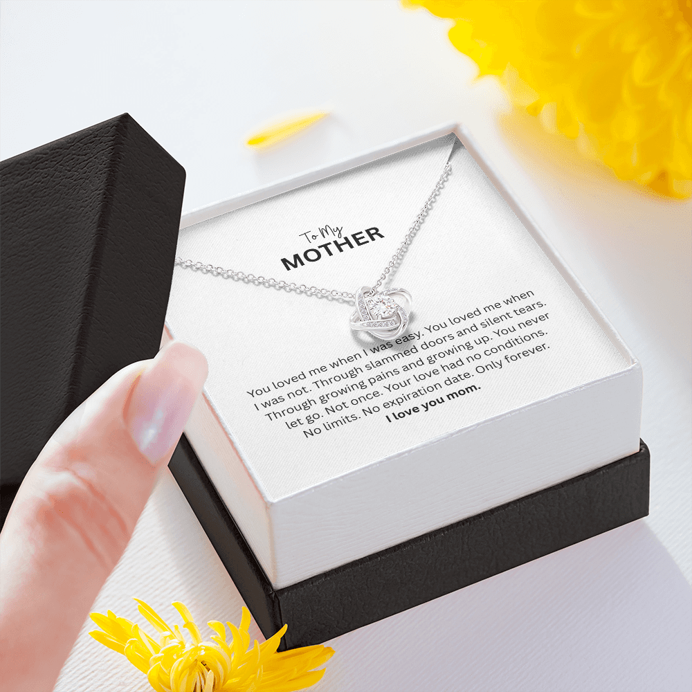Love Knot Necklace – A Mother & Child Bond