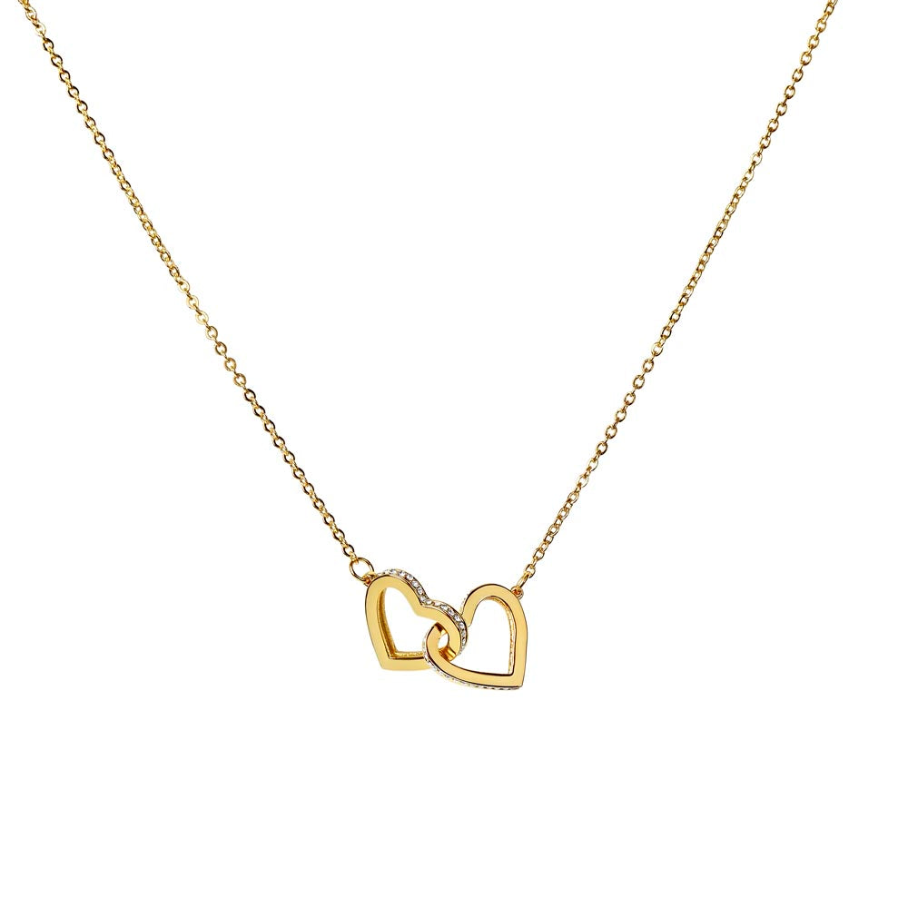 One Unbreakable Bond – Sister Interlocking Hearts Necklace