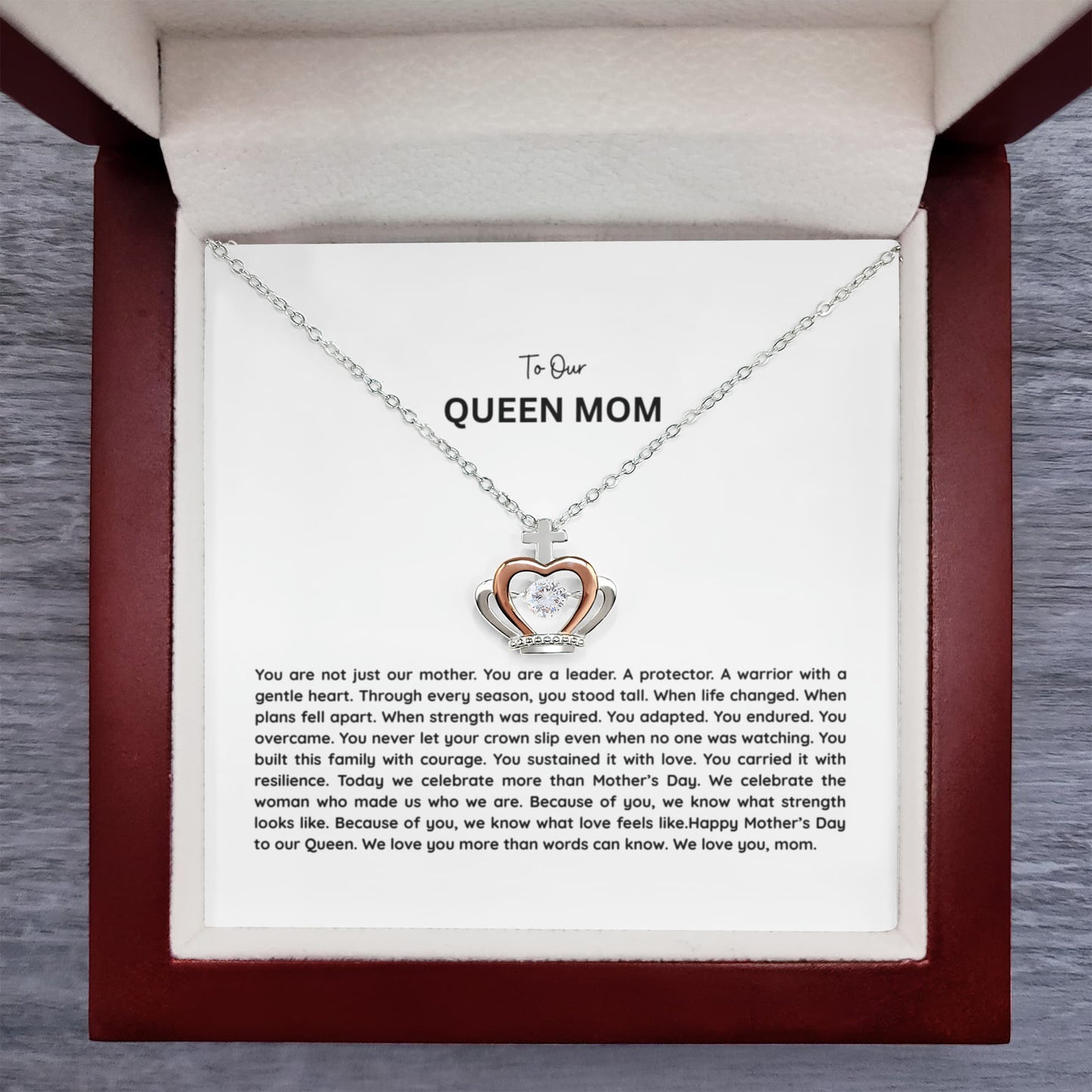 Queen Mom - Crown Necklace 7
