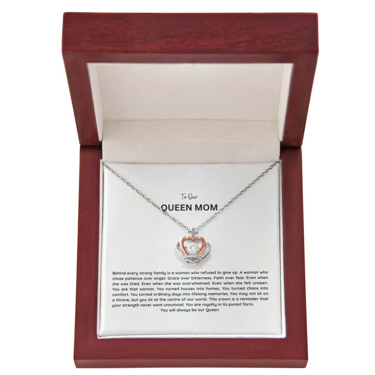 Queen Mom - Crown Necklace 4