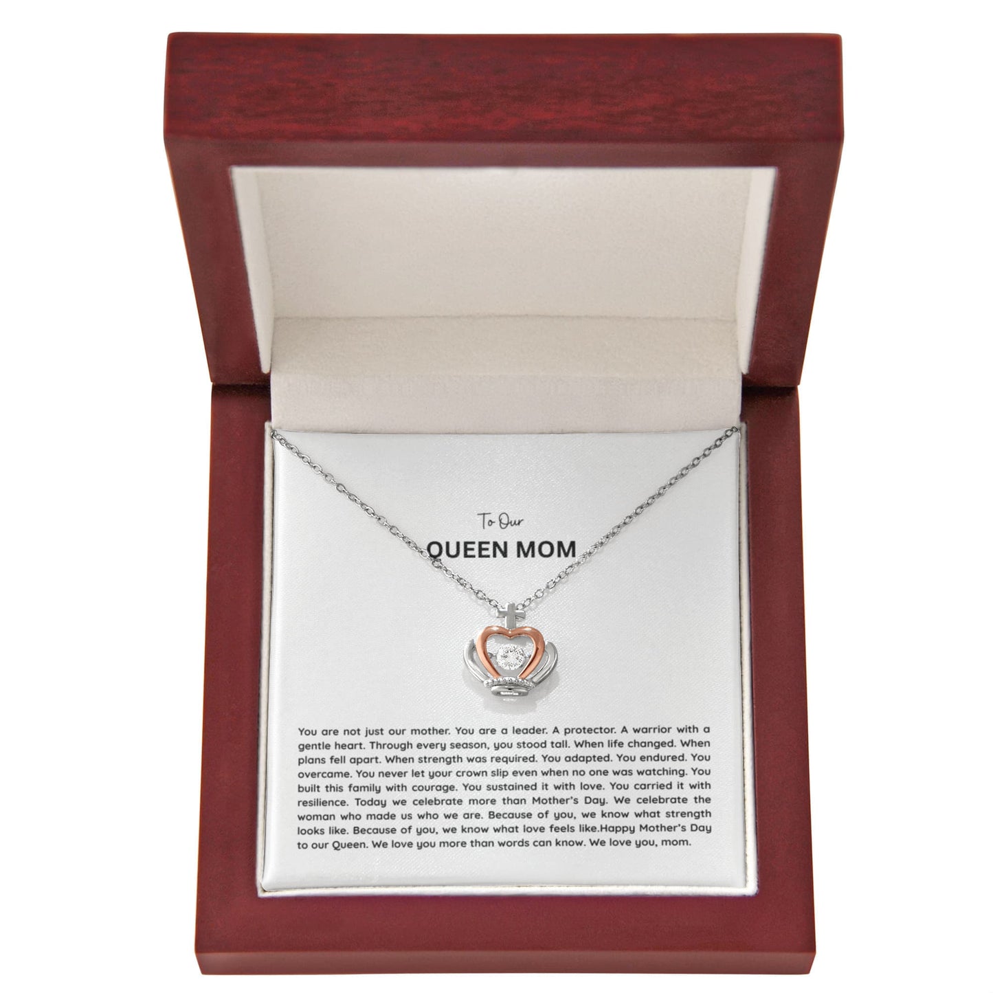 Queen Mom - Crown Necklace 8
